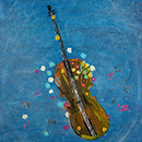 Armonii...armonii (2) - acril pe pânză, 70x50 cm